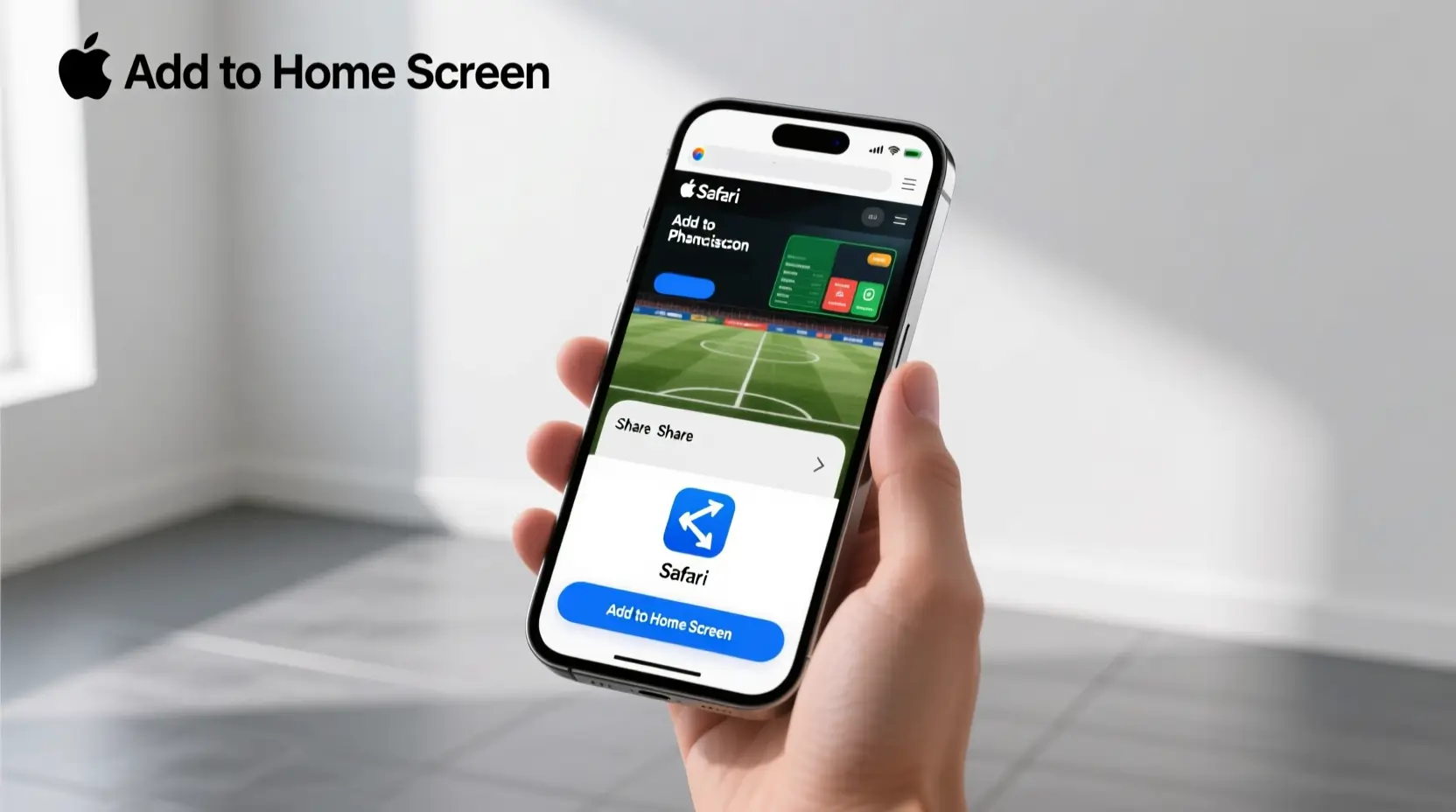 Alternativas para iPhone usando Safari e web apps para apostas